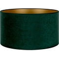 Duolla - Pantalla universal VELVET E27 diá. 35 cm verde/dorado