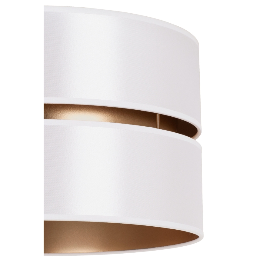Duolla - Plafón DUO 1xE27/15W/230V diá. 40 cm blanco/dorado