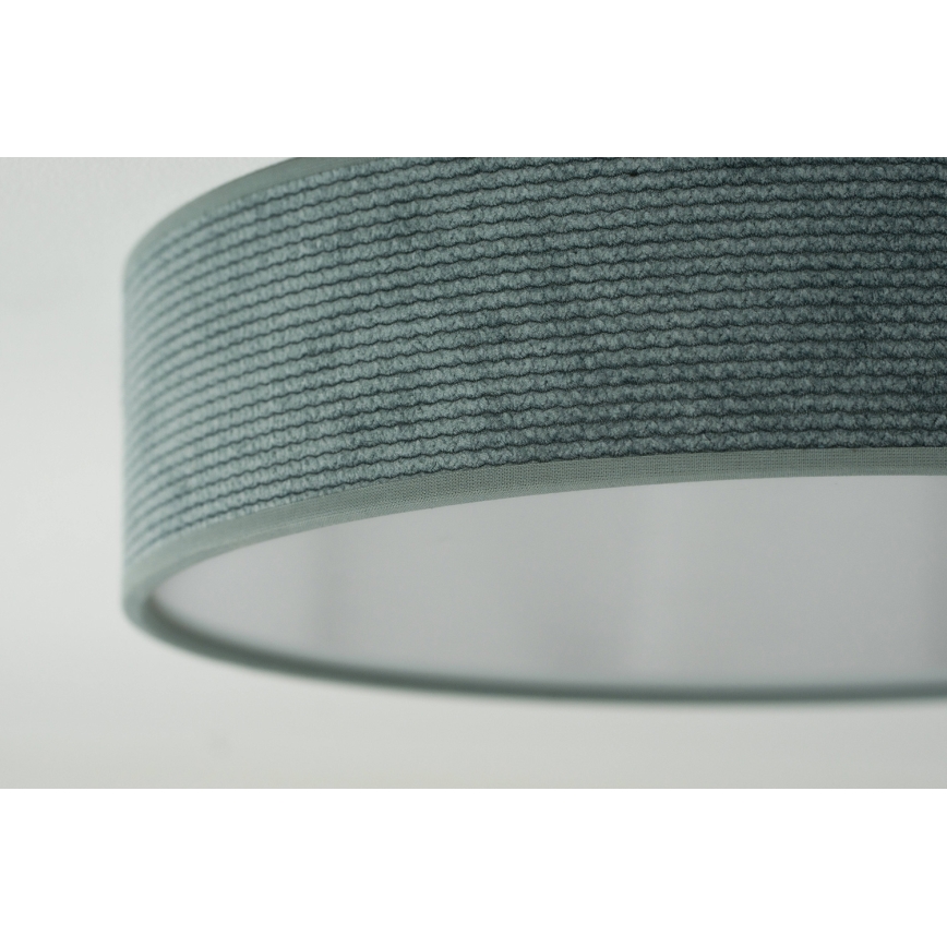 Duolla - Plafón LED CORTINA LED/26W/230V diá. 30 cm 4000K turquesa