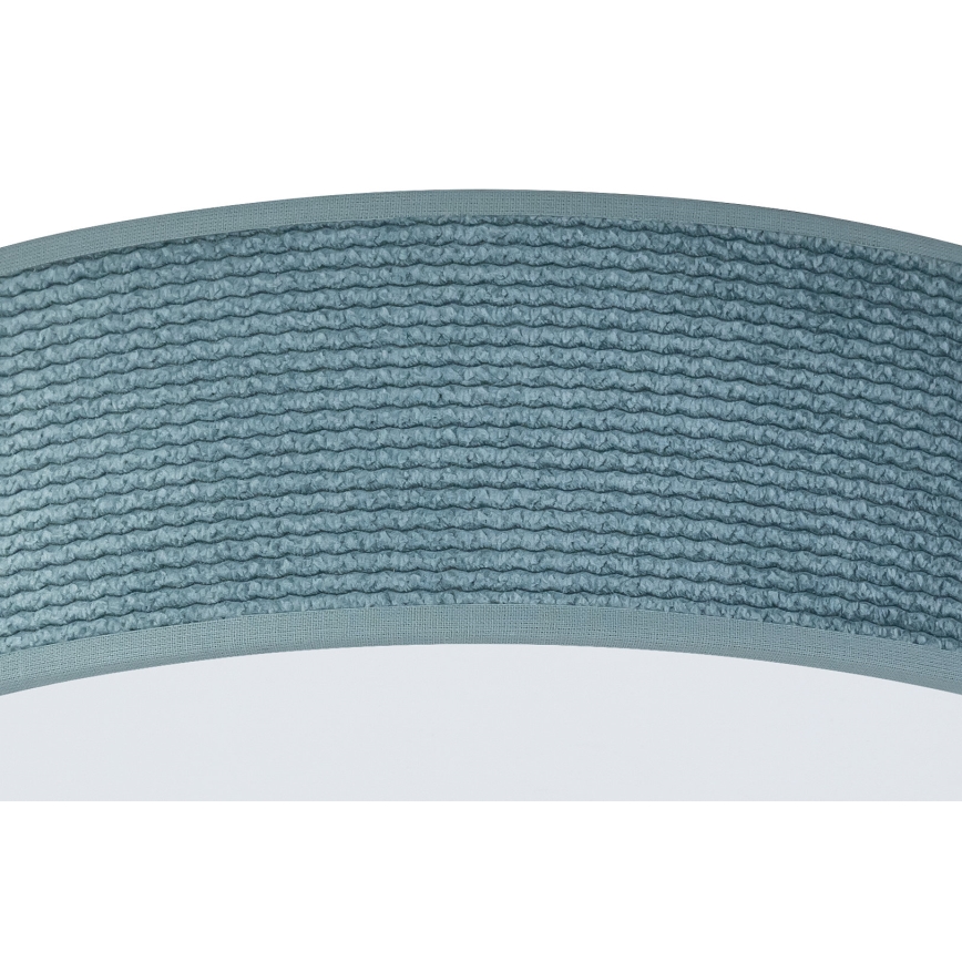 Duolla - Plafón LED CORTINA LED/26W/230V diá. 30 cm 4000K turquesa