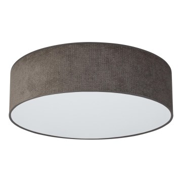 Duolla - Plafón LED CORTINA LED/26W/230V diá. 45 cm 4000K marrón