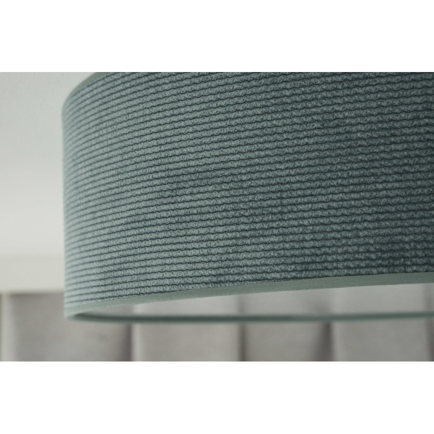 Duolla - Plafón LED CORTINA LED/26W/230V diá. 45 cm 4000K turquesa