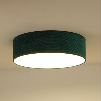 Duolla - Plafón LED CORTINA LED/26W/230V diá. 45 cm 4000K verde