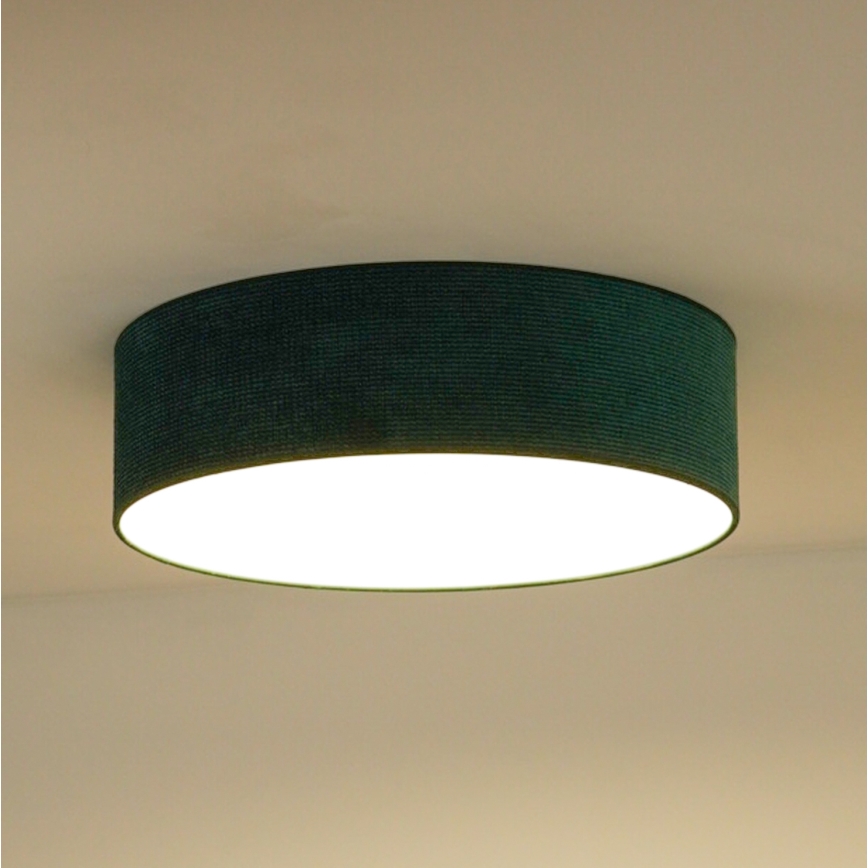 Duolla - Plafón LED CORTINA LED/26W/230V diá. 45 cm 4000K verde