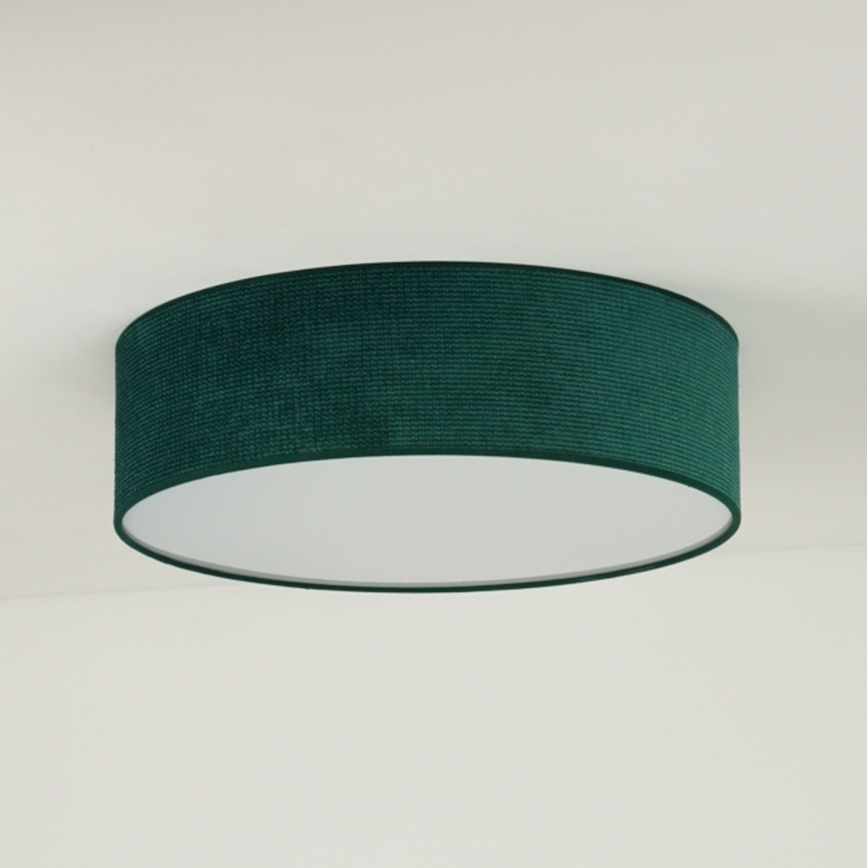 Duolla - Plafón LED CORTINA LED/26W/230V diá. 45 cm 4000K verde