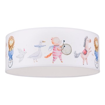 Duolla - Plafón LED infantil CORTINA LED/26W/230V diá. 40 cm 4000K
