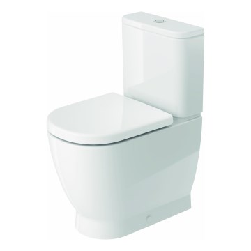 Duravit 20600900002 - Inodoro combinado D-CODE, cerámica, blanco brillante