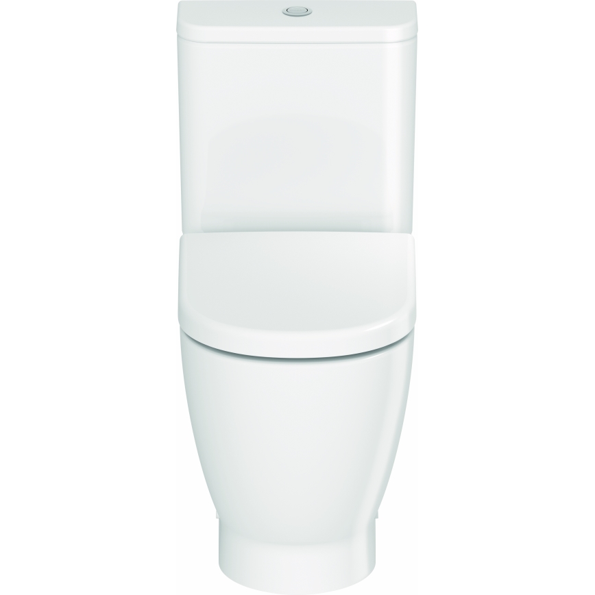 Duravit 20600900002 - Inodoro combinado D-CODE, cerámica, blanco brillante