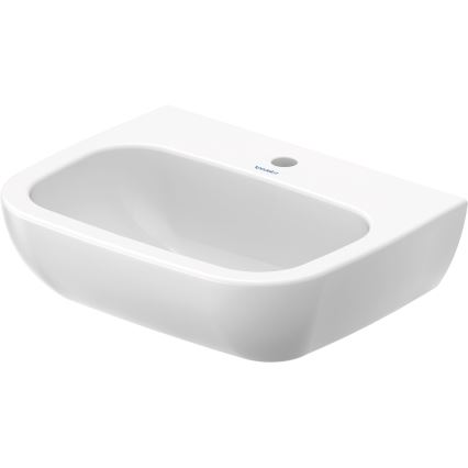Duravit 23115500002 - Lavabo suspendido D-CODE 55x43 cm cerámica/blanco brillante