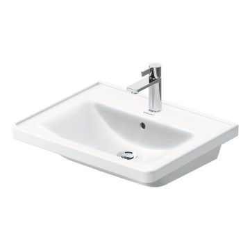 Duravit 2367600000 - Lavabo suspendido D-NEO 60x48 cm cerámica/blanco brillante