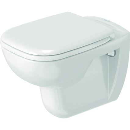 Duravit 25350900002 - Inodoro suspendido D-CODE cerámica/blanco brillante