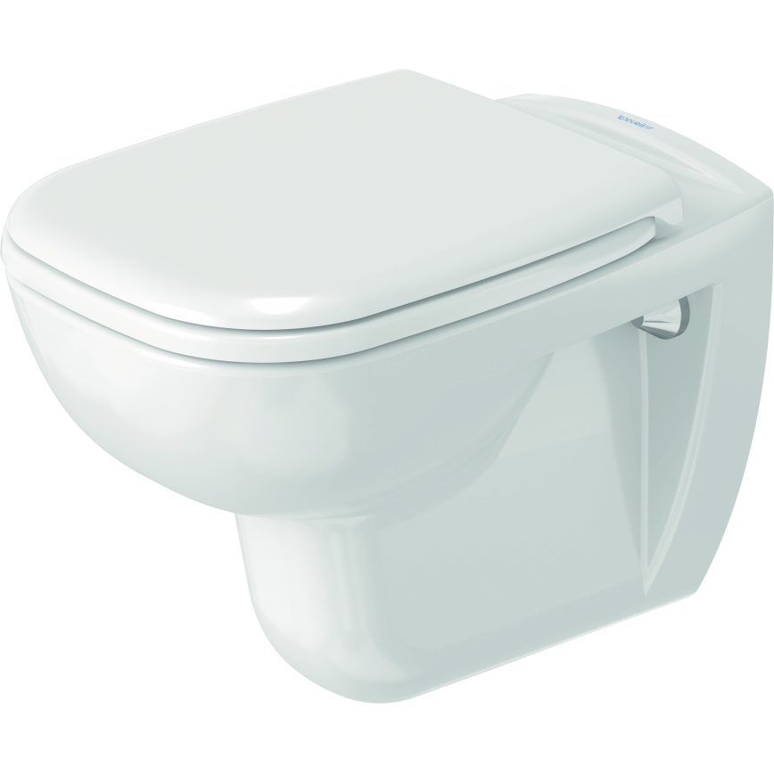 Duravit 25350900002 - Inodoro suspendido D-CODE cerámica/blanco brillante