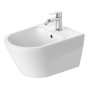 Duravit 27271500002 - Bidé suspendido D-CODE cerámica/blanco brillante