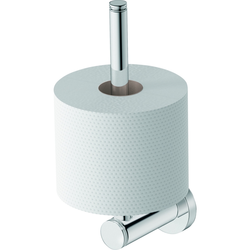 Duravit 99151000 - Soporte para papel higiénico D-CODE en cromo brillante