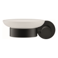 Duravit 99174600 - Jabonera mural D-CODE izquierda negra mate