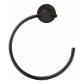 Duravit 99214600 - Toallero de pared D-CODE negro mate