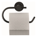 Duravit 99264600 - Portarrollos de papel higiénico D-CODE negro mate