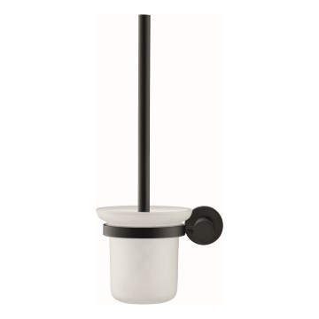 Duravit 99274600 - Escobilla de inodoro mural D-CODE, negro mate