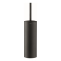 Duravit 99284600 - Cepillo para inodoro de pie D-CODE negro mate