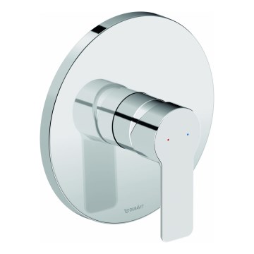 Duravit DC4210010010 - Mezclador de ducha para instalación empotrada D-CODE, acabado cromo brillante