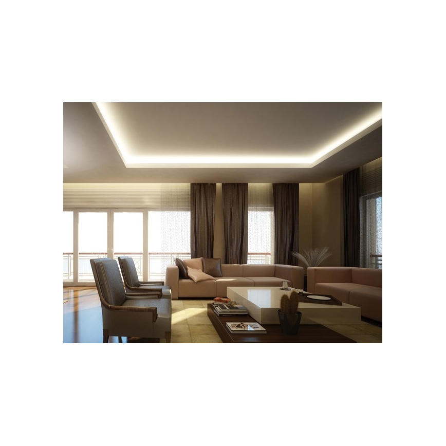 Cinta LED RGB 1,5 m LED/21,6W/230V + mando a distancia