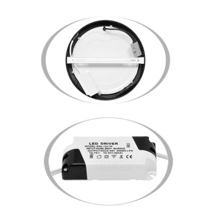 Plafón LED LADA LED/18W/230V 3000/4000/6000K diá. 22 cm blanco