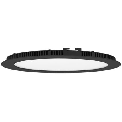 Lámpara empotrable de baño LED LADA LED/18W/230V 3000/4000/6000K diá. 22 cm IP44 negro