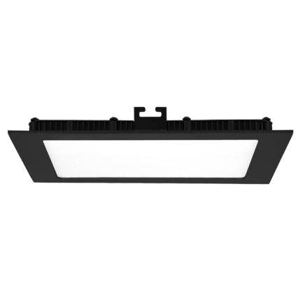 Lámpara empotrable de baño LED RAFA LED/18W/230V 3000/4000/6000K 22x22 cm IP44 negro