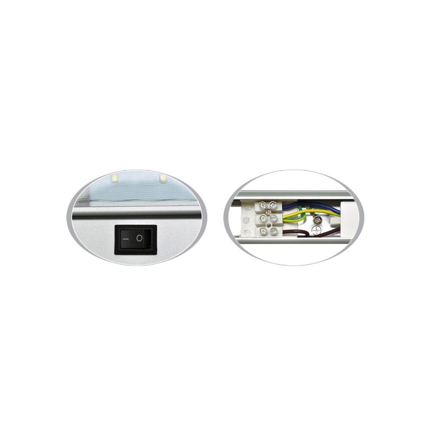 LED Iluminación cocina GANYS LED/10W/230V