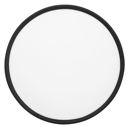 Plafón LED SALY LED/32W/230V 3000/4000/6000K diá. 40 cm IP40 negro