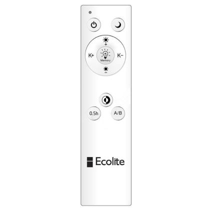 Lámpara colgante LED regulable en cable NEST LED/40W/230V 3000-6500K blanca + mando a distancia