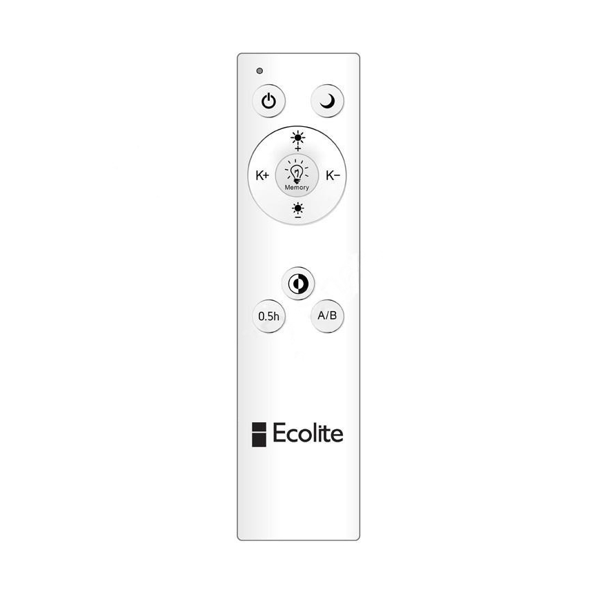 Lámpara colgante LED regulable en cable NEST LED/40W/230V 3000-6500K blanca + mando a distancia