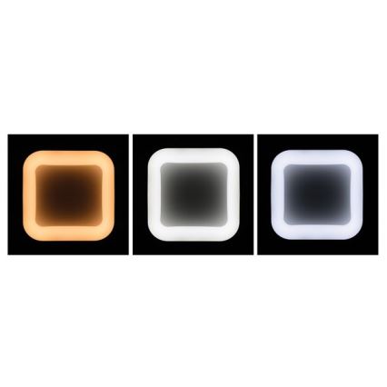 Lámpara colgante LED regulable en cable NEST LED/40W/230V 3000-6500K blanca + mando a distancia
