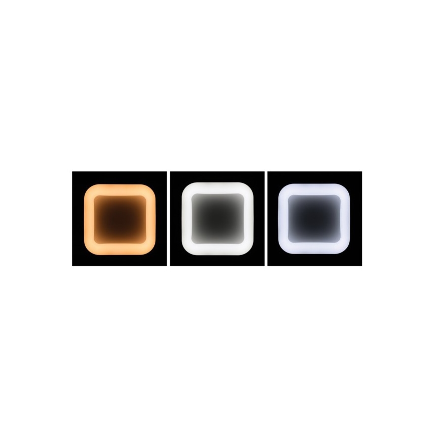 Lámpara colgante LED regulable en cable NEST LED/40W/230V 3000-6500K blanca + mando a distancia