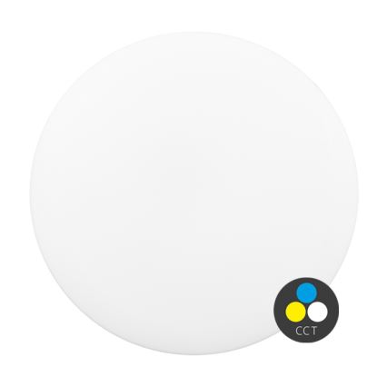 Plafón LED de baño DISK LED/24W/230V 3000/4000/6500K diá. 38 cm IP44 blanco