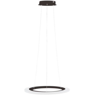 Eglo 202222 - Lámpara colgante LED con cable PENAFORTE LED/30,5W/230V negra