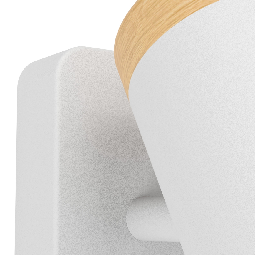 Eglo - Foco de baño 3xGU10/3W/230V IP44 blanco/beige