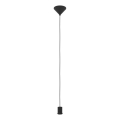 Eglo 300167 - Cable de alimentación CURITIBA 1xE27/40W/230V negro