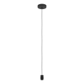 Eglo 300169 - Cable de alimentación CURITIBA 1xE27/40W/230V negro
