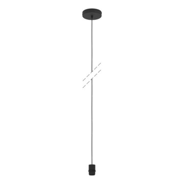 Eglo 300173 - Cable de alimentación CURITIBA 1xE27/40W/230V negro