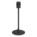 Eglo 300177 - Lámpara de mesa CURITIBA 1xE27/40W/230V negra