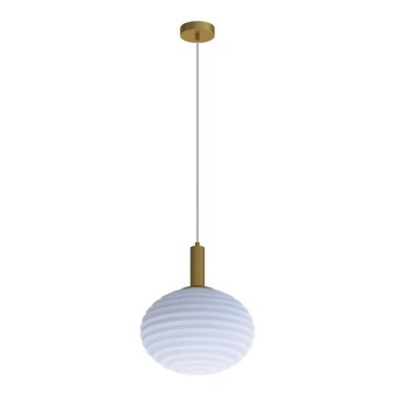 Eglo 300499 - Lámpara colgante con cable ERCALTO 1xE27/25W/230V dorada