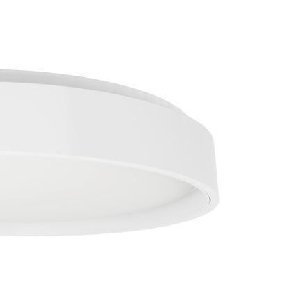 Eglo 300686 - Lámpara de techo LED RGBW regulable MASSIGNANO-Z LED/18,5W/230V 2700-6500K diámetro 40 cm blanca + mando a distancia