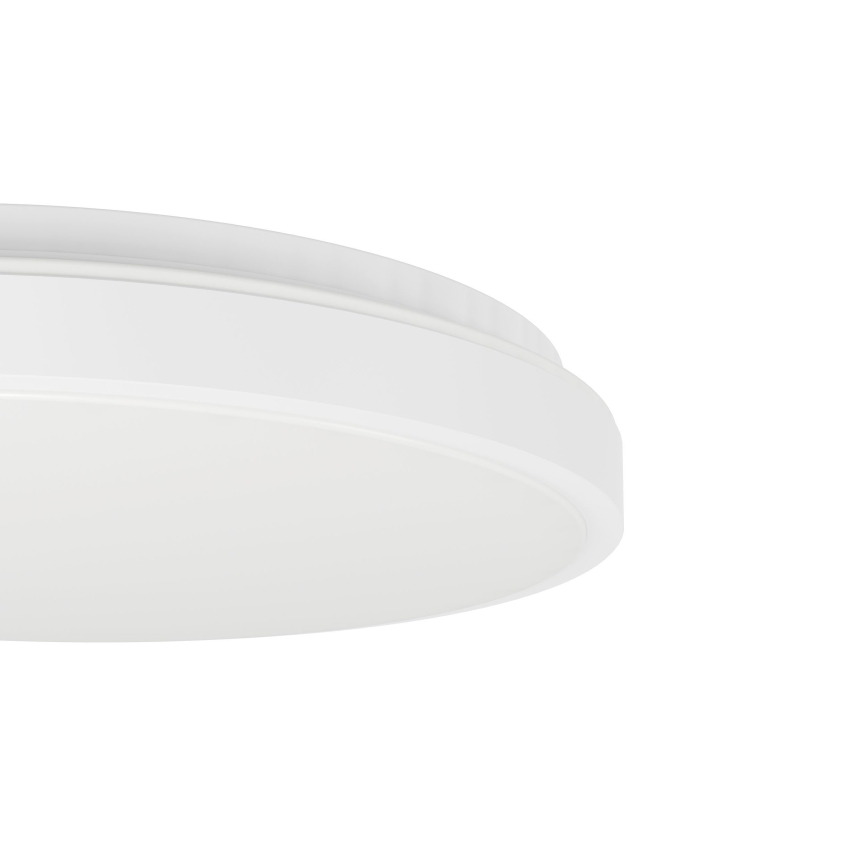 Eglo 300689 - Lámpara de techo LED RGBW regulable MONTARELLINO-Z LED/18,5 W/230 V 2700–6500 K diámetro 38,7 cm blanco + mando a distancia
