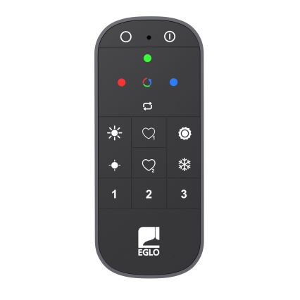 Eglo 300833 - Lámpara de techo LED RGBW regulable MALTIGNANO-Z LED/18,5W/230V 2700-6500K Ø 38 cm + mando a distancia