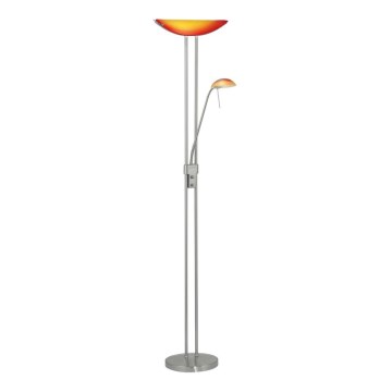 Eglo 30636 - Lámpara de pie regulable BAYA 1xR7s/230W/230V + 1xG9/33W