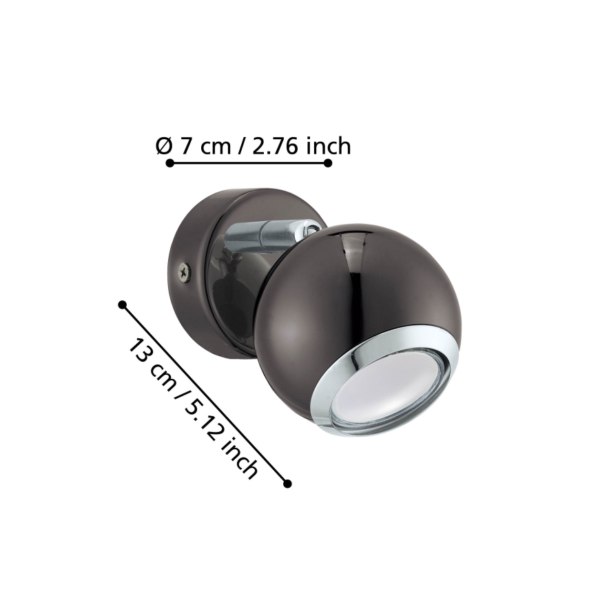 Eglo - Foco LED empotrable 1xGU10/3W/230V