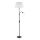 Eglo 31178 - Lámpara de pie ALMACEN 1xE27/60W/230V + 1xE14/25W negra/blanca