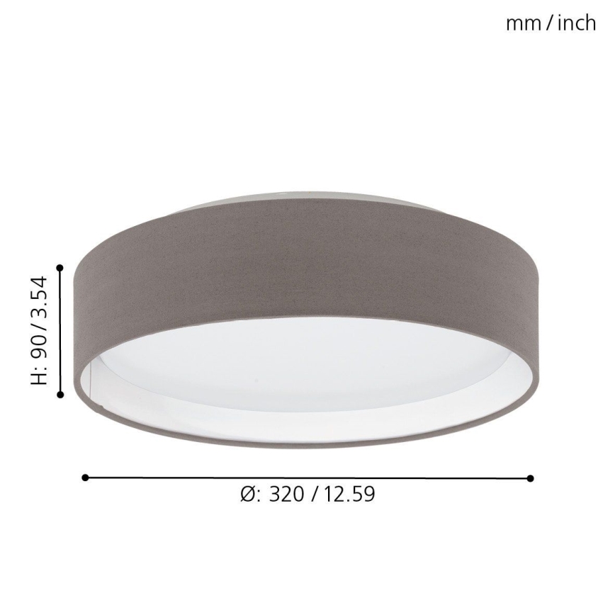 Eglo 31593 - Lámpara de techo LED PASTERI LED/11W/230V