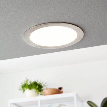 Eglo 31676 - Luminaria empotrada LED FUEVA 1 LED/18W/230V diámetro 22,5 cm